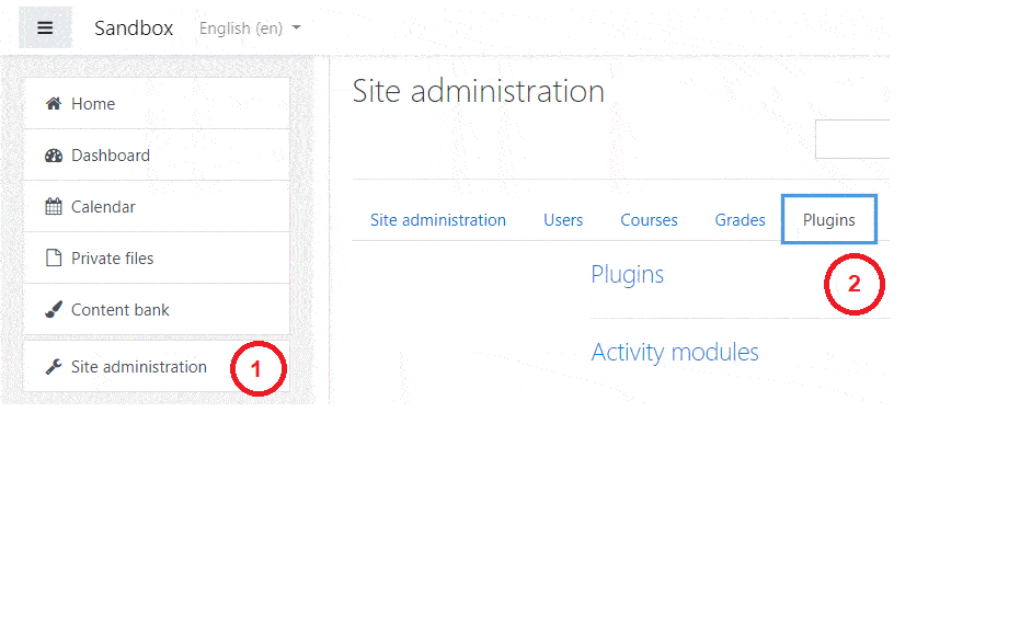 Moodle Analyze Ed Configuration